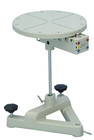 Rotating platform with motor drive - Ultrasonic in air - Acoustics -  Mechanics - Physics Equipment - Physics
