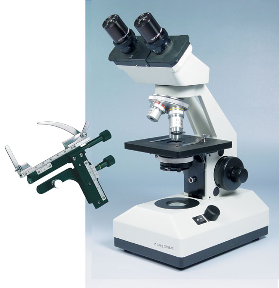 heilig Ezel Richtlijnen Microscope, Kolleg SHB45, binocular