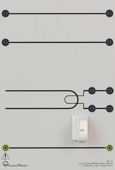 Fluorescent Lamp Socket, Right