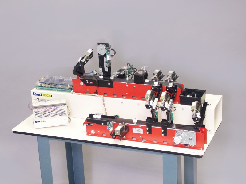 Dual Conveyor Belt with PLC