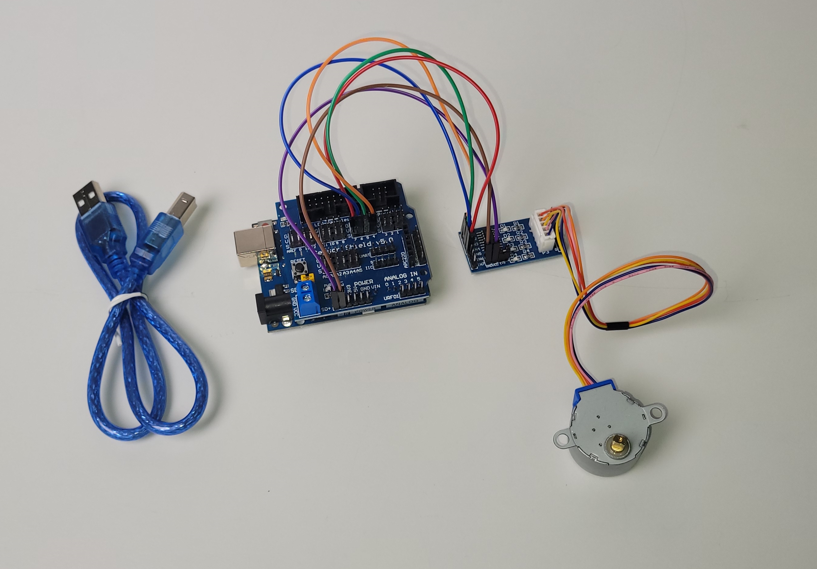 The stepper motor controller