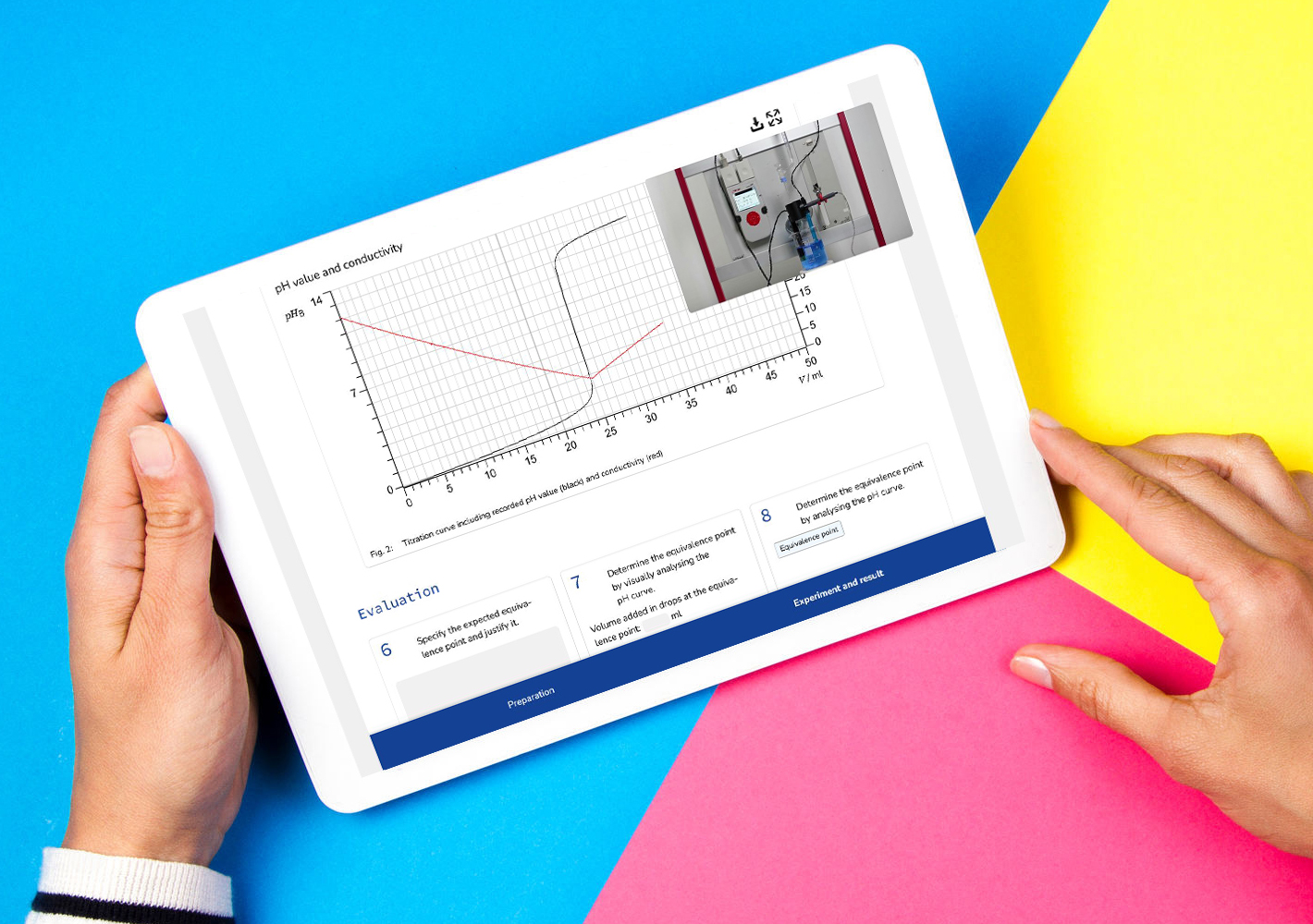 Virtual Experiment Chemistry Titration